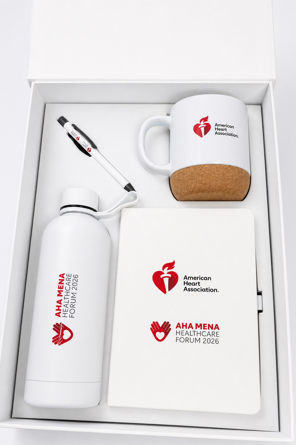 American Heart Association branded corporate gift set